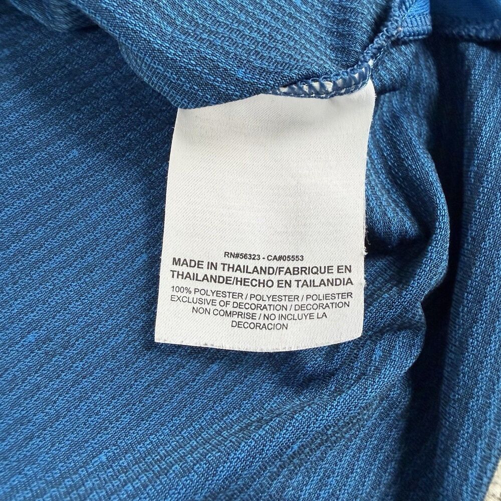 Nike Golf Breathe Textured Dri-FIT Polo Shirt Mens Blue Micro Dot Size XL - Picture 7 of 10
